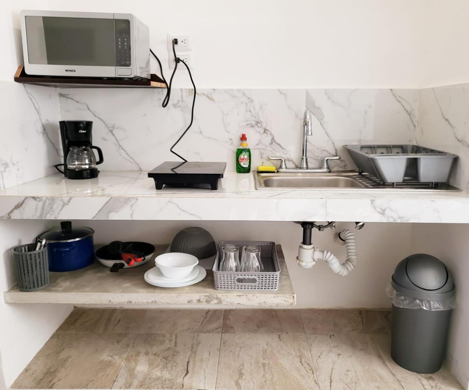Casa Aura - Center Studio With Kitchen Isla Mujeres Ngoại thất bức ảnh